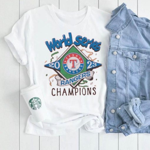 2023 World Series Champions Rangers Crewneck Retro Texas Rangers Shirt