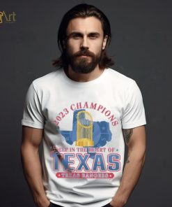 2023 World Series Champions Texas Rangers Franklin 'Trophy' T Shirt