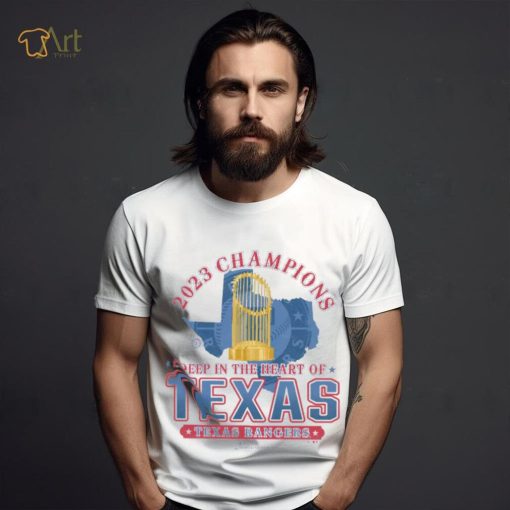 2023 World Series Champions Texas Rangers Franklin ‘Trophy’ T Shirt