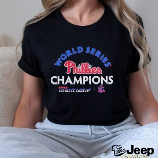 2023 World Series Philadelphia Phillies National League Champions shirt