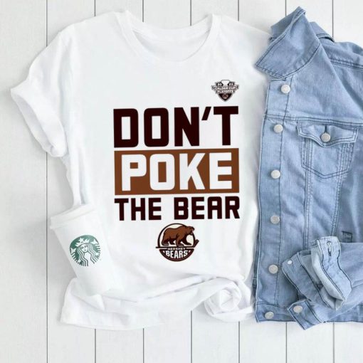 2023 hershey bears dont poke the bear calder cup playoffs logo shirt shirt trang