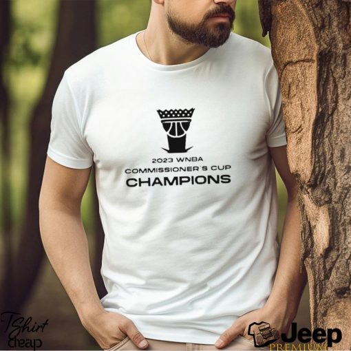 2023 las vegas aces w commissioner’s cup champions t shirt