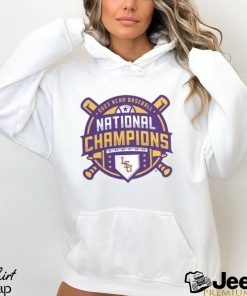 2023 ncaa ncaa baseball college world series national champions lsu tigers logo shirt