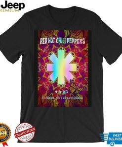 2023 red hot chilI peppers minneapolis mn poster 2023 logoshirt