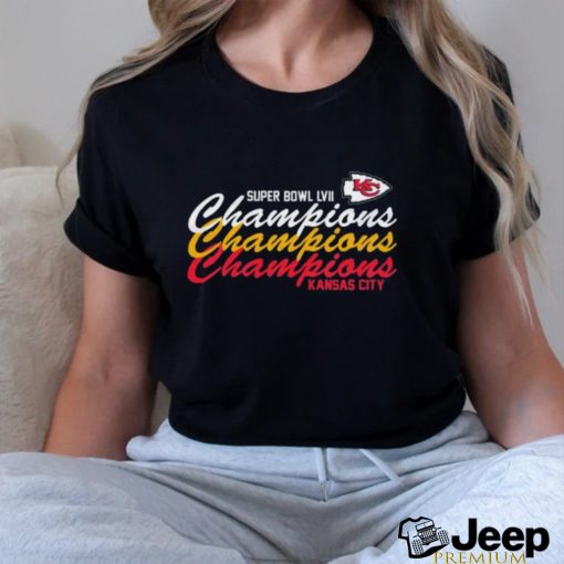 2023 super bowl champions Kansas city Chiefs super bowl champions shirt