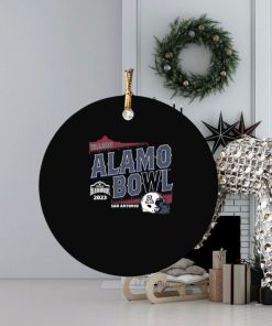 2023 valero alamo bowl arizona san antonio wildcats helmet ornament Circle