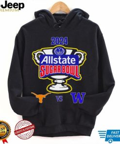 2024 Allstate Sugar Bowl Texas Longhorns vs. Husky Washington logo shirt