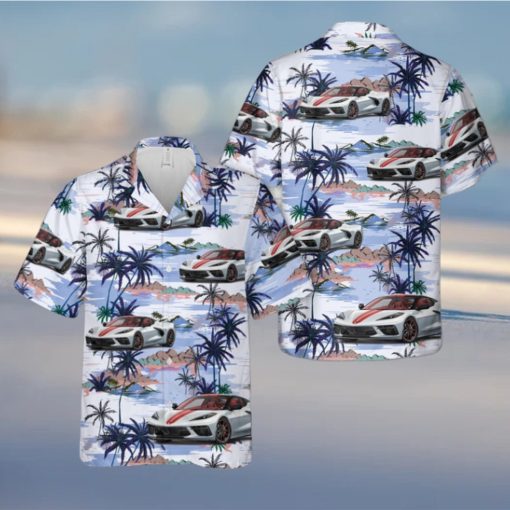 2024 Chevy Corvette Stingray Coupe 3LT RWD Stingray Chevrolet Hawaiian Shirt