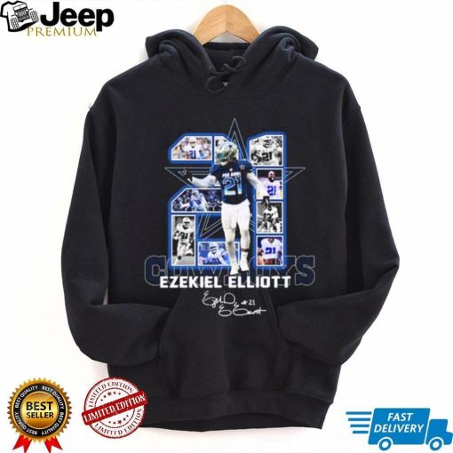 21 Ezekiel Elliott Cowboys Signature Shirt