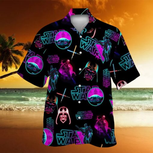 Neon Star Wars Hawaiian Shirt