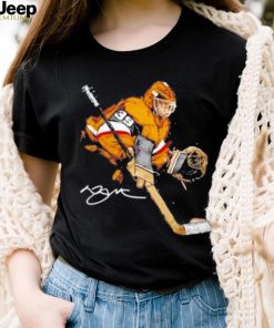 Laurent Brossoit Vegas Hockey Signature Illustration Shirt