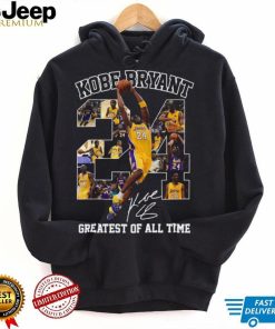 24 NBA Kobe Bryant Lakers Greatest Of All Time Los Angeles Lakers Signature 2023 T shirt