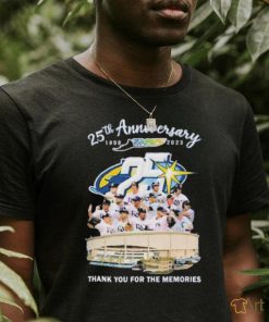 25th Anniversary 1998 – 2023 Rays Thank You For The Memories T Shirt