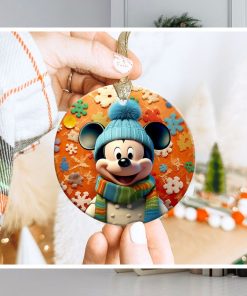 26 Files 3D Cartoon Movie Christmas Break Through Ornament Sublimation PNG, Instant Digital Download, Christmas Round Ornament PNG