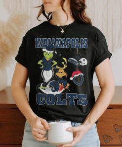 The Grinch And Dog Indianapolis Colts Christmas 2023 Shirt