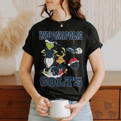 The Grinch And Dog Indianapolis Colts Christmas 2023 Shirt