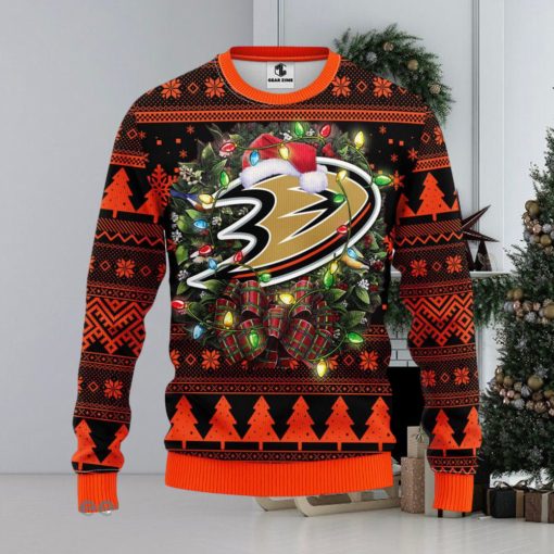 Anaheim Ducks Christmas Ugly Sweater