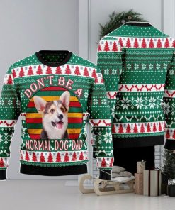 Welsh Corgi Dog Dad Ugly Christmas Sweater Christmas Noel Gift
