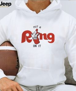 Castellanos Ring Finger Put a Ring On it Series Phils Fan Shirt