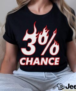 3% chance shirt