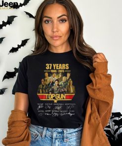 37 Years 1986 2023 Top Gun Signatures Classic T Shirt