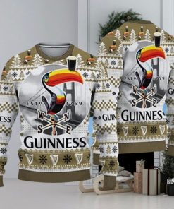 3D 60 Guinness Ugly Sweater Beer Drinking Christmas 3D Sweater