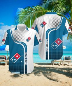 3D All Over Printed Domino’s Pizza Unique Hawaiian Shirt Best Summer Gift Custom Name