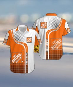 3D All Over Printed Home Depot Short Sleeve Summer Gift Hawaiian Shirt