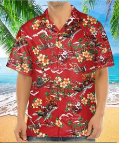 3D Christmas Santa Hawaii Shirt