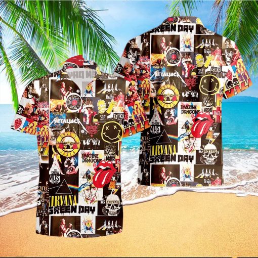 3D Classic 80s Rock Puzzle Music Band Hawaiian Shirts For Men – Thoughtful Personalized Gift For The Whole Family