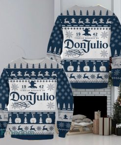 3D Don Julio Tequila Reservade 1942 Ugly Sweater Christmas