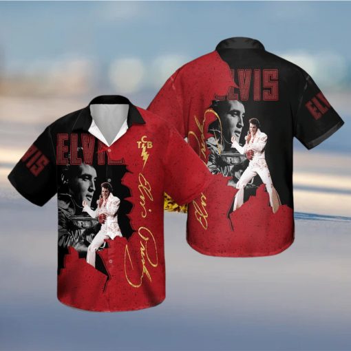 3D Elvis Presley Unisex Hawaiian Shirt