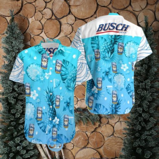 3D LitmusBusch Light Bud Light Blue For Beer Lover Hawaiian Shirt