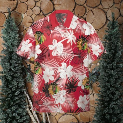 3D NHL Chicago Blackhawks Custom Hawaii Shirt Style Gift For Men And Women