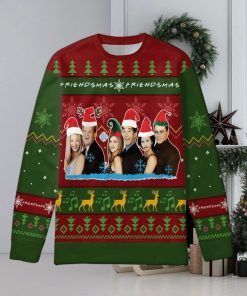 3D Print Friends Ugly Christmas Sweater Christmas Gift For Men And Women