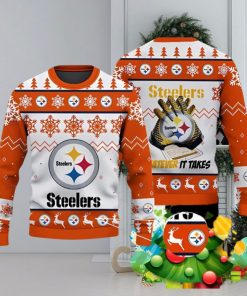 3D Print Pittsburgh Steelers Sweater NFL Ugly Christmas Sweater Style Gift For Men And Women