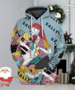 3D Sally Skellington The Nightmare Before Christmas Custom Hoodie 3D All Over Print