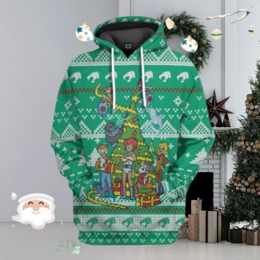 3D Santa Christmas Hoodie 3D All Over Print