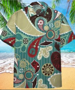 3D Star Wars Bandana Custom Turquoise Hawaiian Shirt