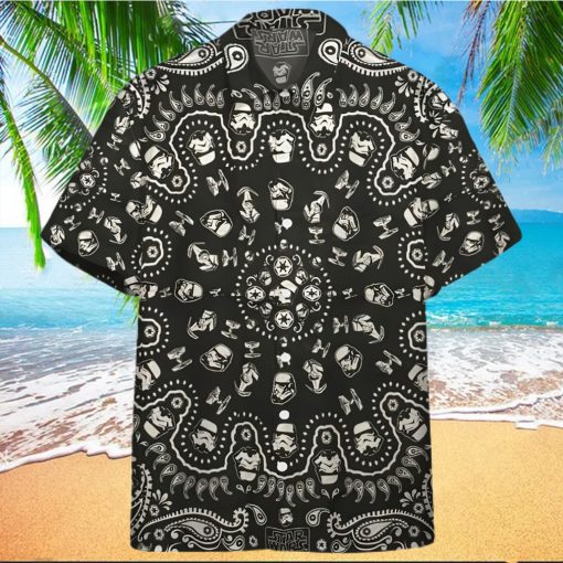 3D Star Wars Bandana Pattern Custom Hawaiian Shirt