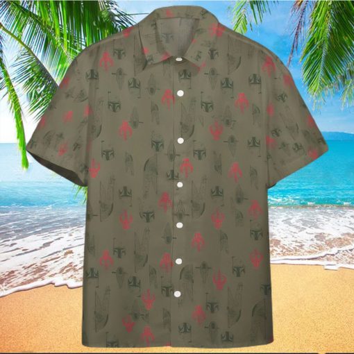 3D Star Wars Boba Fett For Mandalorian Beach Vacations Custom Hawaiian Shirt