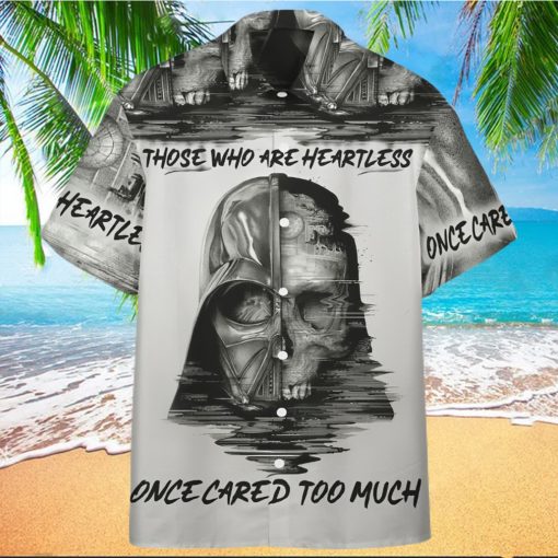 3D Star Wars Darth V Once Cared Too Much Custom Hawaiian Shirt