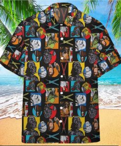 3D Star Wars Galaxy Characters Custom Short Sleeves Shirt