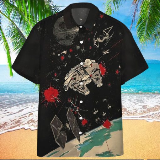 3D Star Wars Spaceships Custom Short Sleeves Shirt