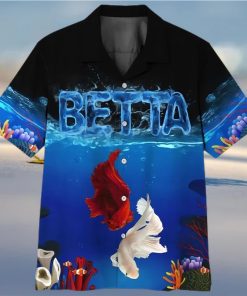 3d Betta Fish Hawaiian Shirt Cheap