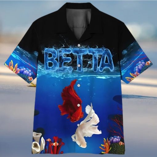 3d Betta Fish Hawaiian Shirt Cheap