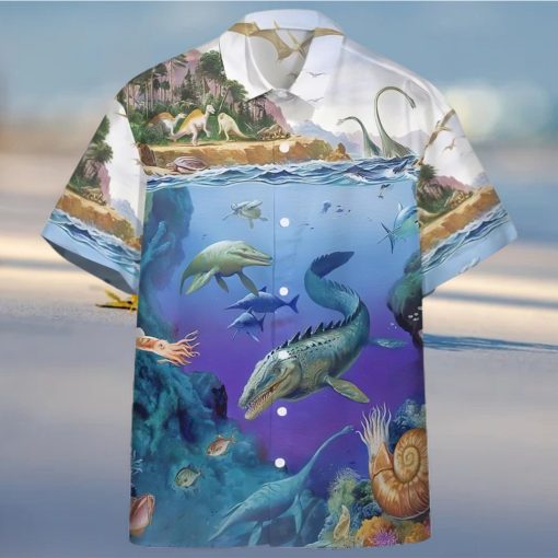 3d Dinosaurs Population Hawaiian Shirt For Men And Women