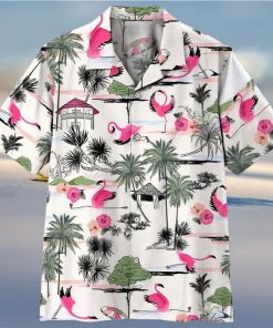 3d Flamingo Yoga Aloha Hawaiian Shirt Vintage Aloha Shirt