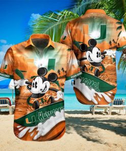 NCAA Miami Hurricanes Hawaiian Shirt