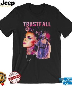 Trustfall – Pink signature shirt